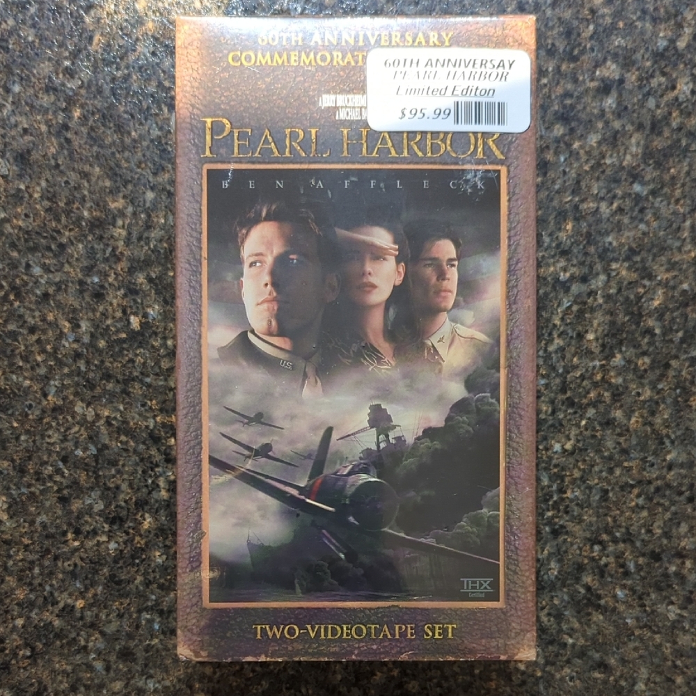 Pearl Harbor 60th Anniversary VHS Set